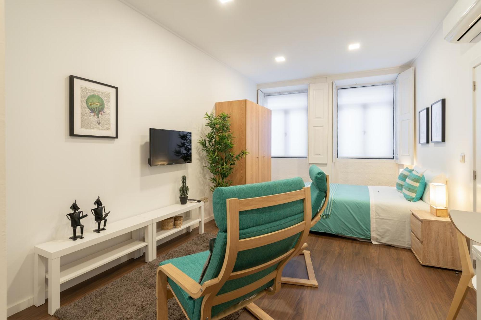 Host Wise - Modern Studios With Terrace - Walk Everywhere بورتو الغرفة الصورة
